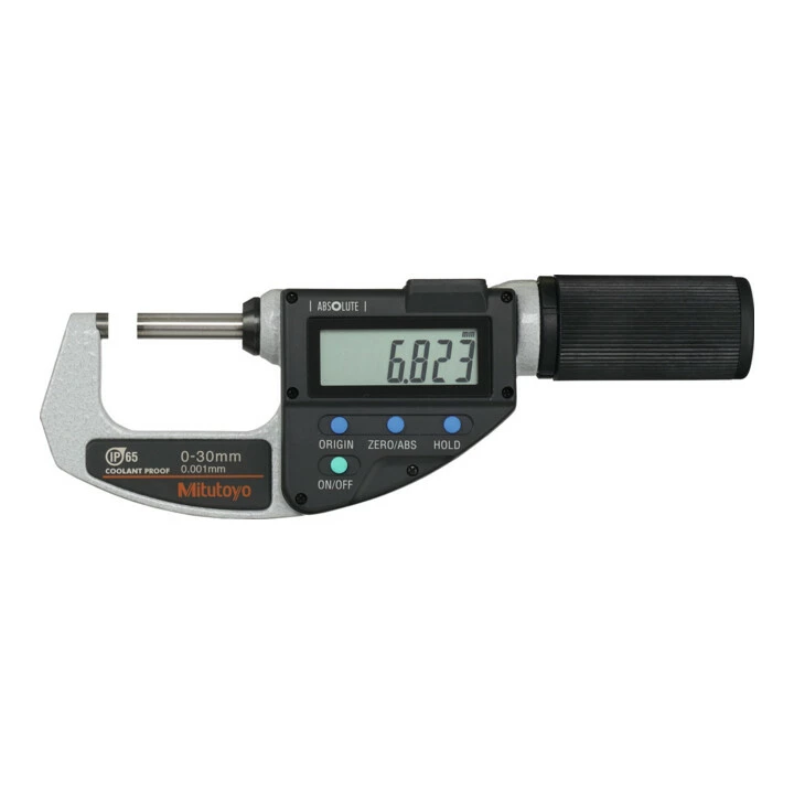 Mitutoyo Digitale Bügelmessschraube Mit Datenausgang, Messbereich: 0-30 Mm 1 Mitutoyo Digitale Bügelmessschraube Mit Datenausgang, Messbereich: 0-30 Mm