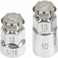 KS Tools GEARplus Bit-Adapter-Satz, 2-tlg, 5/16"-10mm