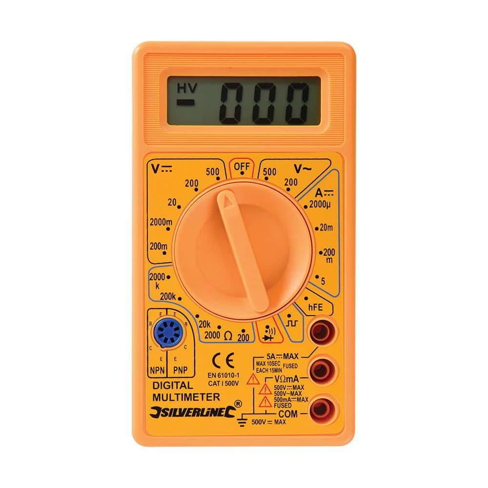 Silverline Digitalmultimeter 2 Silverline Digitalmultimeter – Bild 2