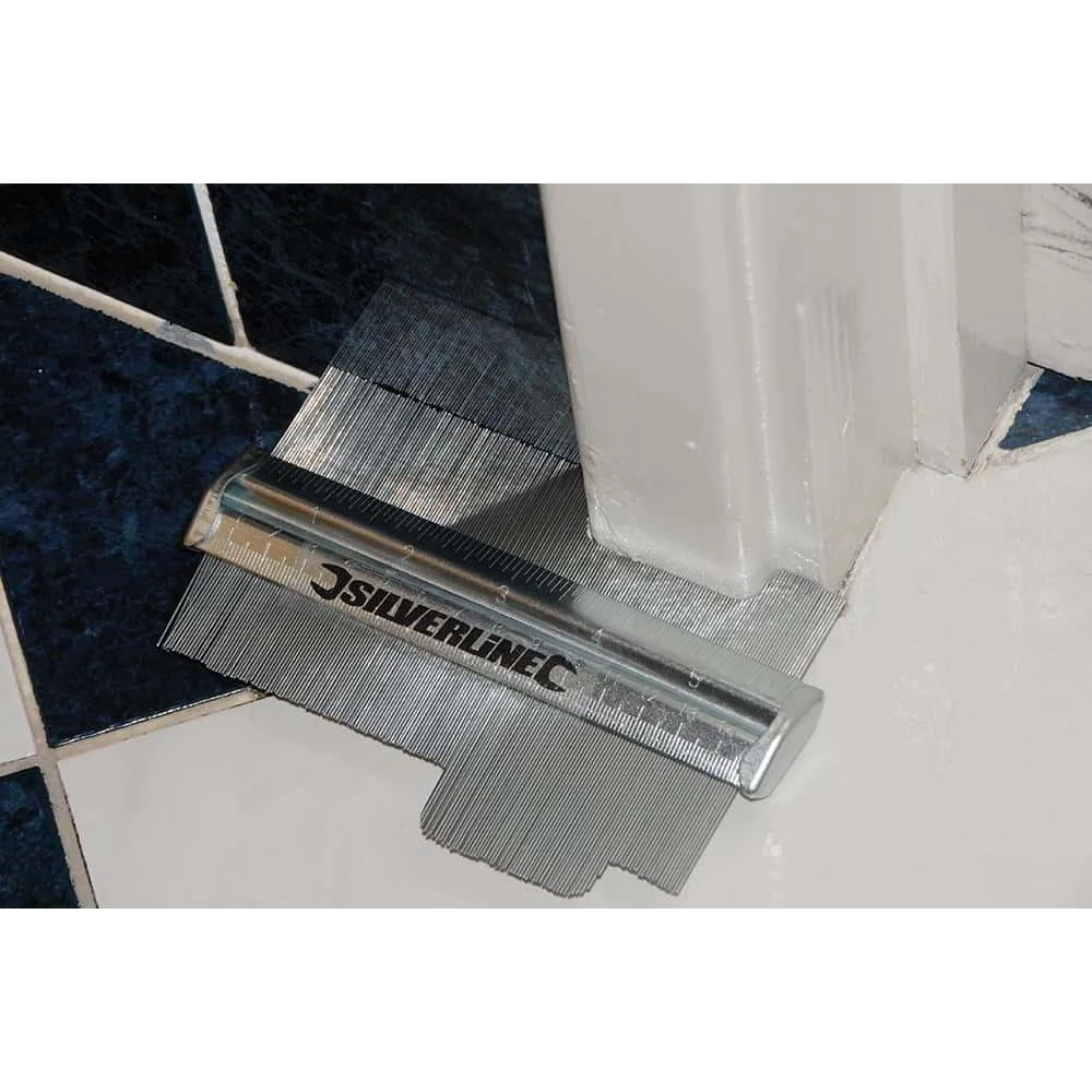 Silverline Stahl-Formlehre 2 Silverline Stahl-Formlehre – Bild 2