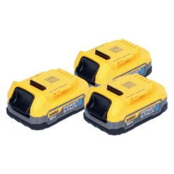 DeWalt Akku Set DCBP 034 E3 3x Powerstack Akku 18 V 1,7 Ah / 1700 MAh XR Li-Ion - Mit Ladestandanzeige