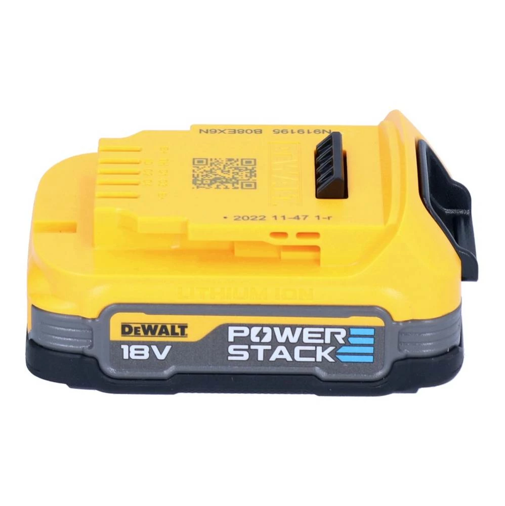 DeWalt Akku Starter Set 18 V DCB 115 E1 1x Powerstack Akku 1,7 Ah + DCB 115 XR Ladegerät 4 DeWalt Akku Starter Set 18 V DCB 115 E1 1x Powerstack Akku 1,7 Ah + DCB 115 XR Ladegerät – Bild 4