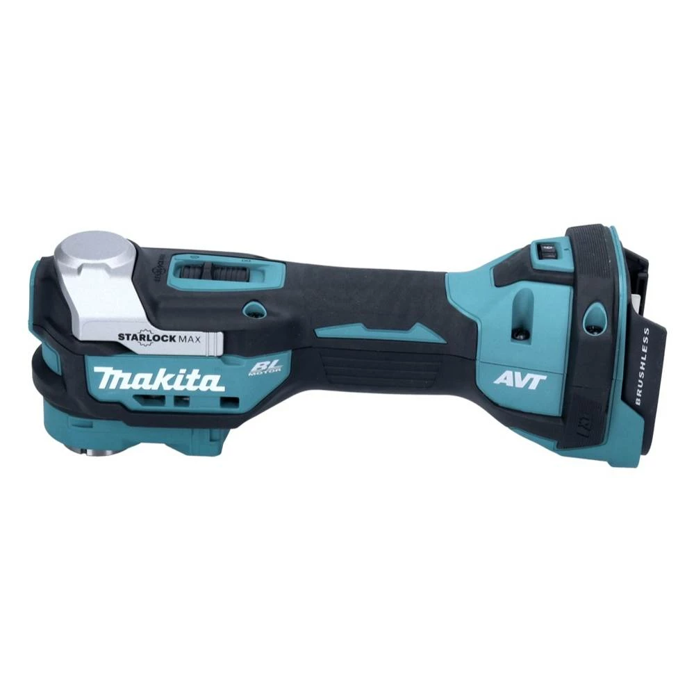 Makita DTM 52 ZJX2 Akku Multifunktionswerkzeug 18 V Starlock Max Brushless + 43 Tlg. Zubehörset + Makpac - Ohne Akku, Ohne Ladegerät 2 Makita DTM 52 ZJX2 Akku Multifunktionswerkzeug 18 V Starlock Max Brushless + 43 Tlg. Zubehörset + Makpac - Ohne Akku, Ohne Ladegerät – Bild 2