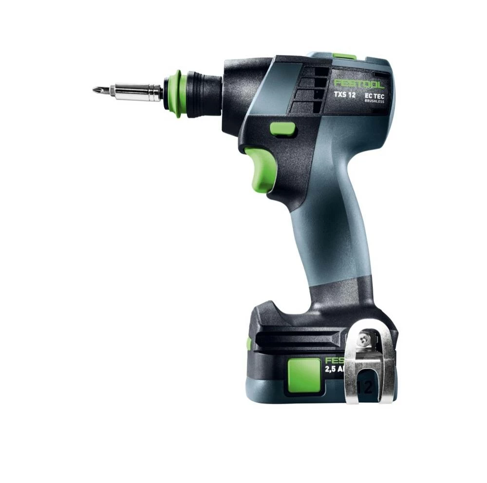 Festool TXS 12 2,5-Set Akku Bohrschrauber 12 V 30 Nm Brushless ( 576874 ) + 2x Akku 2,5 Ah + Ladegerät + Bitset + Systainer 2 Festool TXS 12 2,5-Set Akku Bohrschrauber 12 V 30 Nm Brushless ( 576874 ) + 2x Akku 2,5 Ah + Ladegerät + Bitset + Systainer – Bild 2