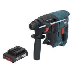 Bosch GBH 18V-21 Professional Akku Bohrhammer 18 V 2,0 J SDS Plus Brushless + 1x Akku 2,0 Ah - Ohne Ladegerät