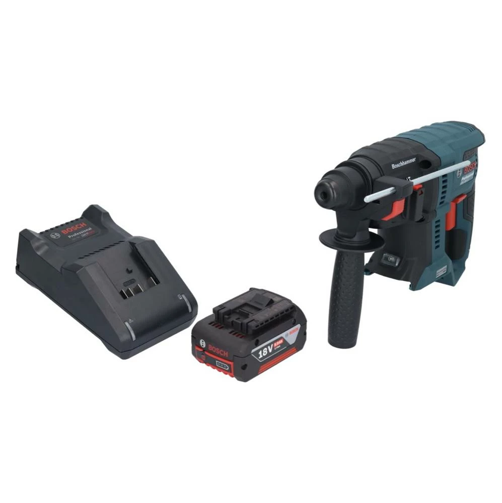 Bosch GBH 18V-21 Professional Akku Bohrhammer 18 V 2,0 J SDS Plus Brushless + 1x Akku 5,0 Ah + Ladegerät 1 Bosch GBH 18V-21 Professional Akku Bohrhammer 18 V 2,0 J SDS Plus Brushless + 1x Akku 5,0 Ah + Ladegerät