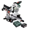 Metabo KGS 18 LTX BL 216 Akku Kappsäge 18 V 216 Mm Brushless ( 614216920 ) + 1x Akku 4,0 Ah + Ladegerät