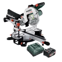 Metabo KGS 18 LTX BL 216 Akku Kappsäge 18 V 216 Mm Brushless ( 614216920 ) + 1x Akku 4,0 Ah + Ladegerät