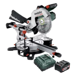 Metabo KGS 18 LTX BL 254 Akku Kappsäge 18 V 254 Mm Brushless ( 614254920 ) + 1x Akku 4,0 Ah + Ladegerät