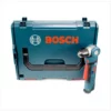 Bosch GWB 10,8 V-LI Akku Winkelbohrmaschine 11Nm Solo ( 0601390909 ) + L-Boxx