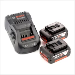 Bosch Starter-Set 18 V Mit 2 X GBA 6000 MAh / 6 Ah Akku Und Ladegerät GAL 1880 CV Für 14,4 V - 18 V Li-Ion ( 1600A00B8L )