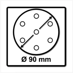 Festool Schleifteller ST-STF D90/7FX-H-HT FastFix 90 Mm Hart ( 495623 ) -Festool Verkauf 6816 Festool Schleifteller ST STF D90 7FX H HT Fas 2