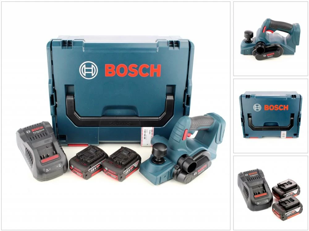 Bosch GHO 18 V-LI Akku Hobel 18V + 2x Akku 5,0Ah + Ladegerät + L-Boxx 4 Bosch GHO 18 V-LI Akku Hobel 18V + 2x Akku 5,0Ah + Ladegerät + L-Boxx – Bild 4