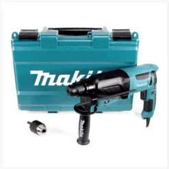 Makita HR 2630 X7 - 800 Watt 2,4 Joule Bohrhammer Mit SDS - Plus Aufnahme Im Koffer