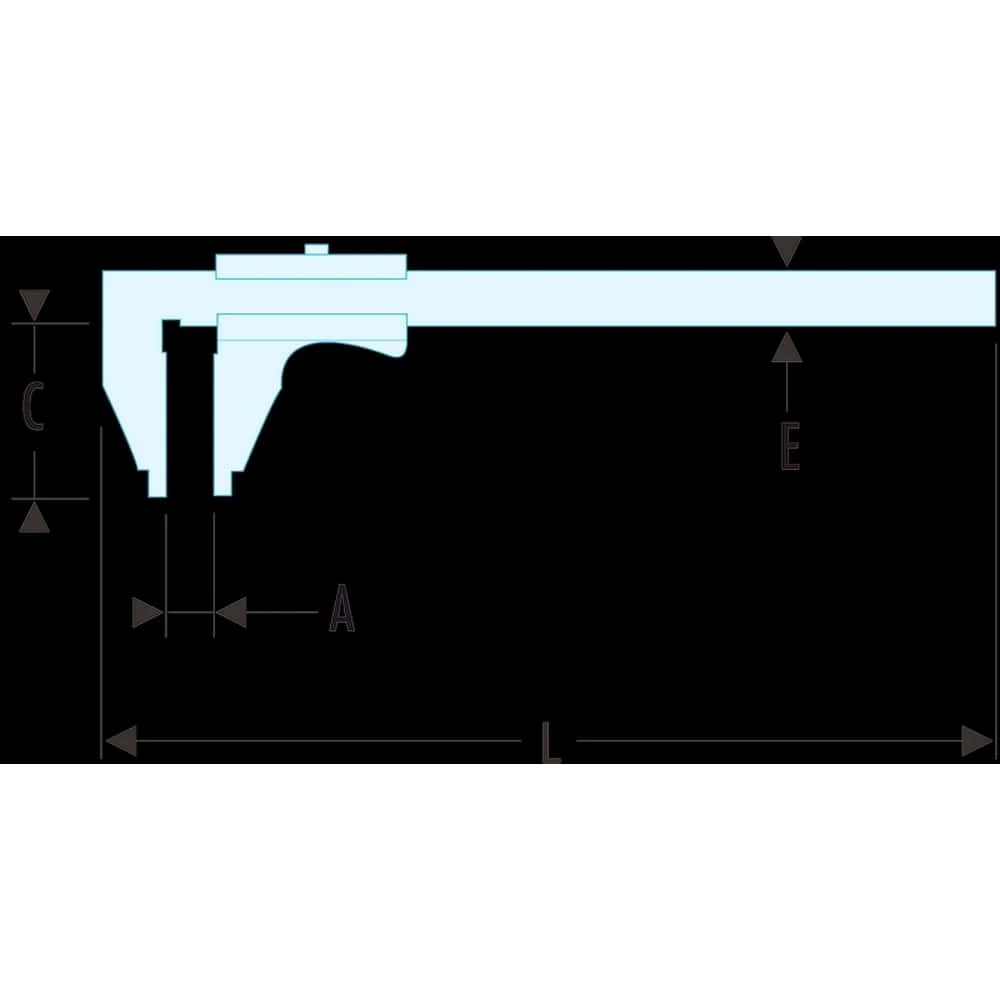 Facom Universal-Messschieber 0 - 300 Mm 2 Facom Universal-Messschieber 0 - 300 Mm – Bild 2