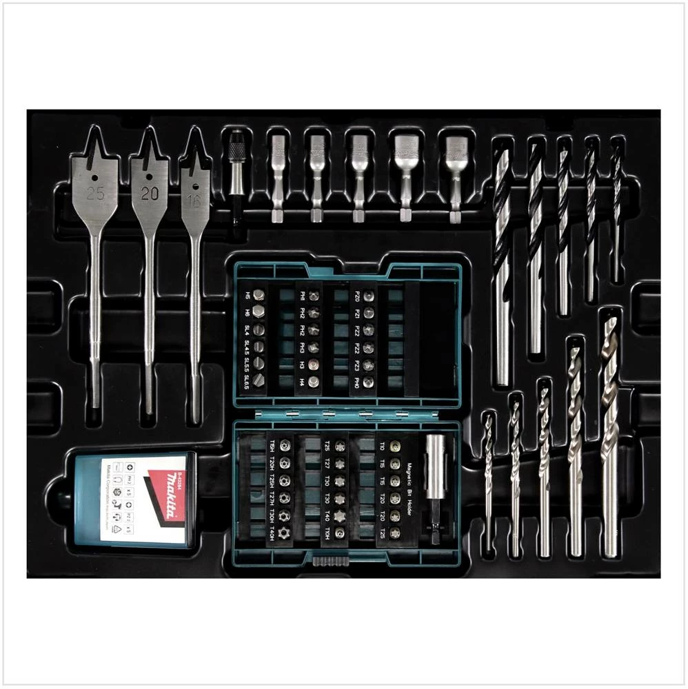 Makita B-43044 Bits - Bohrer Set 66 Tlg. Im Makpac 2 Makita B-43044 Bits - Bohrer Set 66 Tlg. Im Makpac – Bild 2