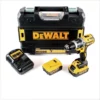 DeWalt DCD 796 M2 Akku Schlagbohrschrauber Brushless 18V 70Nm + 2x Akkus 4,0 Ah + 1x Schnellladegerät In TSTAK