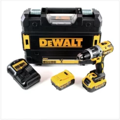 DeWalt DCD 796 M2 Akku Schlagbohrschrauber Brushless 18V 70Nm + 2x Akkus 4,0 Ah + 1x Schnellladegerät In TSTAK