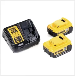 Dewalt DCB 115 M2 Akku Starter Set Ladegerät Mit 2 X DCB 182 4,0 Ah Akku