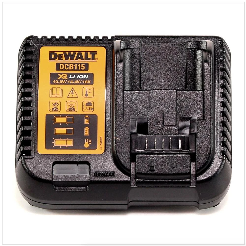 Dewalt DCB 115 M2 Akku Starter Set Ladegerät Mit 2 X DCB 182 4,0 Ah Akku 3 Dewalt DCB 115 M2 Akku Starter Set Ladegerät Mit 2 X DCB 182 4,0 Ah Akku – Bild 3