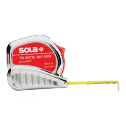 Sola Taschenrollbandmaß TRI-MATIC L.3m B.13mm Gelb