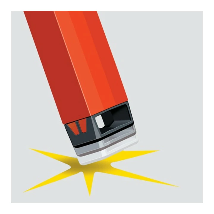 Sola Wasserwaage L.120cm BIG X Libelle/Lupeneffekt Alu.-Profil 2 Sola Wasserwaage L.120cm BIG X Libelle/Lupeneffekt Alu.-Profil – Bild 2