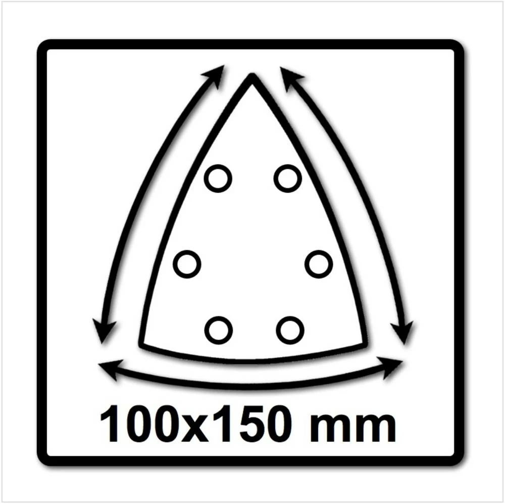 Festool Schleifschuh SSH-STF-Delta 100x150/7 ( 493723 ) 2 Festool Schleifschuh SSH-STF-Delta 100x150/7 ( 493723 ) – Bild 2