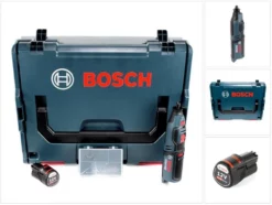 Bosch GRO 12V-35 Akku Rotationswerkzeug 12V + 1x Akku 3,0Ah + L-Boxx - Ohne Ladegerät -Festool Verkauf 9717 Bosch GRO 12V 35 Professional Akku Rotationswer
