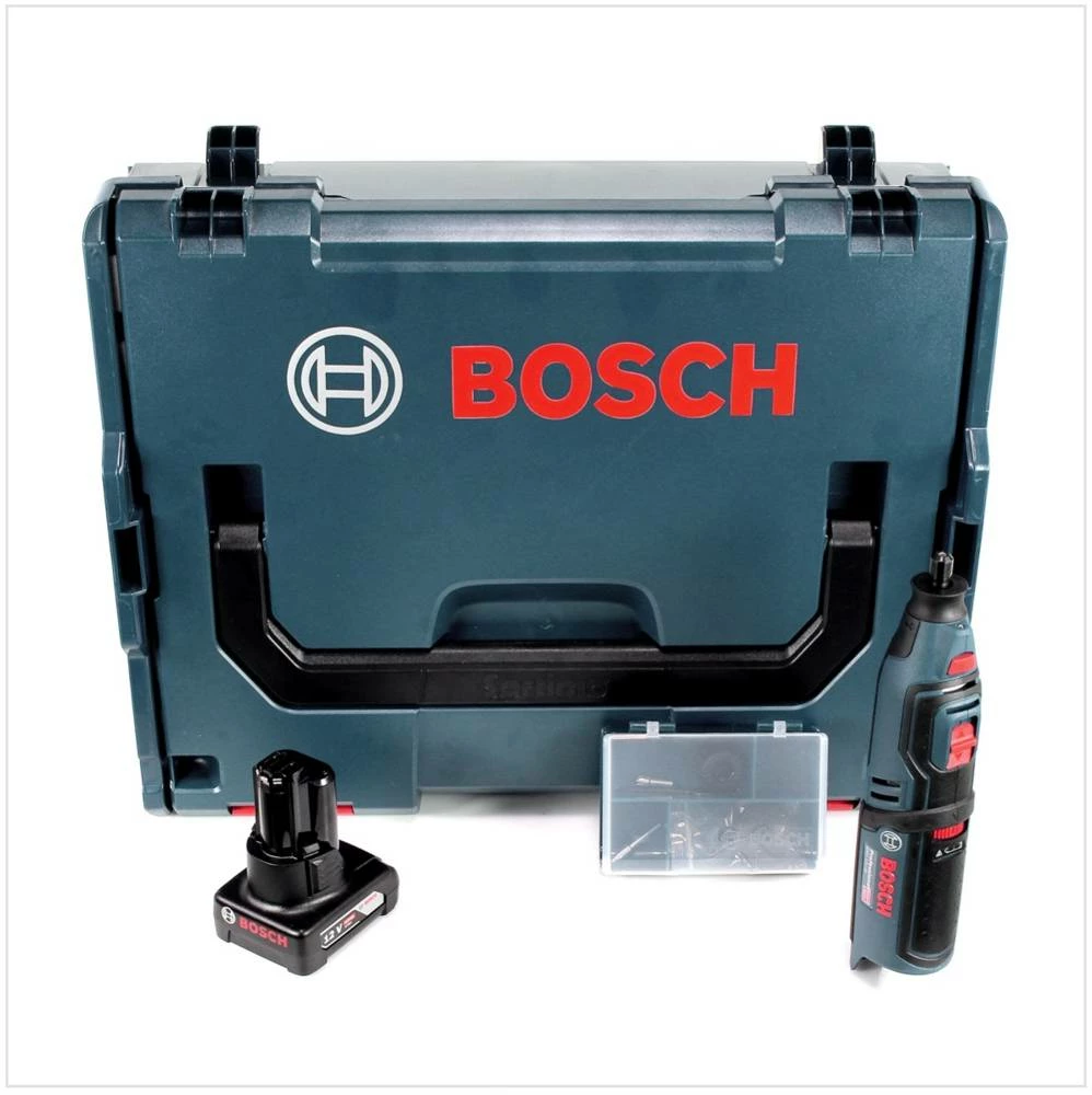 Bosch GRO 12V-35 Akku Rotationswerkzeug 12V + 1x Akku 6,0Ah + L-Boxx - Ohne Ladegerät 1 Bosch GRO 12V-35 Akku Rotationswerkzeug 12V + 1x Akku 6,0Ah + L-Boxx - Ohne Ladegerät