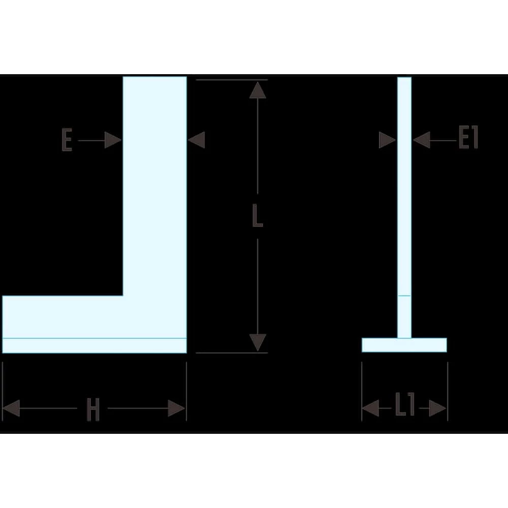 Facom Winkel Mit Anschlag Klasse II 200x130 Mm 2 Facom Winkel Mit Anschlag Klasse II 200x130 Mm – Bild 2