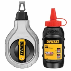 DeWalt DWHT47408-0 Schlagschnur-Set 30m Mit Roter Kreide