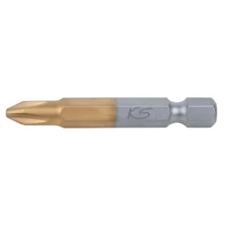 KS Tools 1/4" TiN Bit, 50mm, PH2, 5er Pack