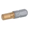 KS Tools 1/4" TIN Bit Innensechskant, 25mm, 6mm, 5er Pack