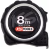 KS Tools Bandmaß Mit Feststeller,schwarz-grau, 8m