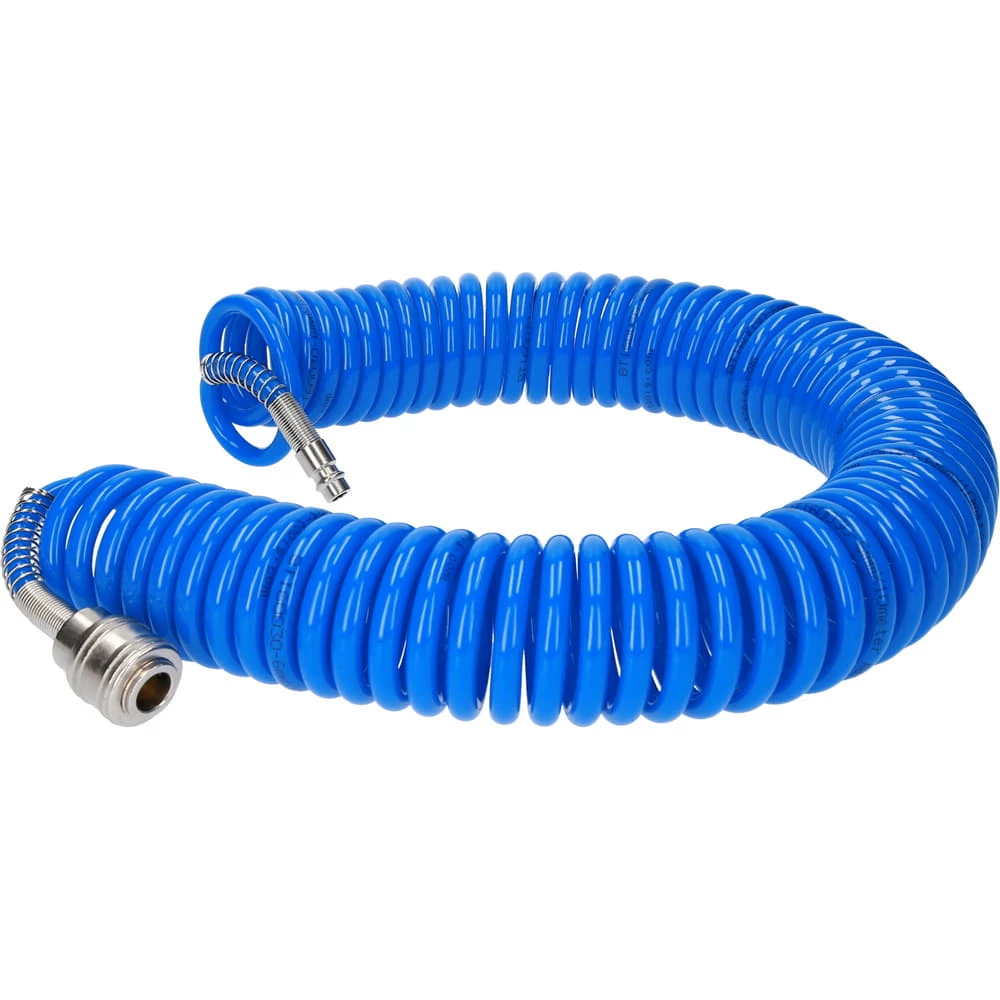 Brilliant Tools Druckluft-Spiralschlauch Ø 6 Mm, 10 Meter (BT160030) 2 Brilliant Tools Druckluft-Spiralschlauch Ø 6 Mm, 10 Meter (BT160030) – Bild 2