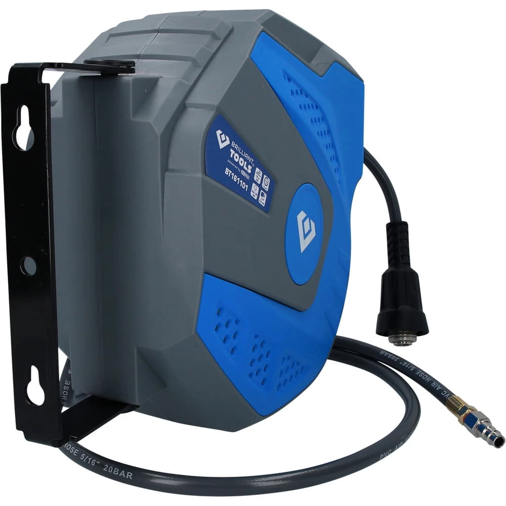 Brilliant Tools Automatischer Druckluftschlauch-Aufroller, Ø 8 Mm X 10 M (BT161101) 4 Brilliant Tools Automatischer Druckluftschlauch-Aufroller, Ø 8 Mm X 10 M (BT161101) – Bild 4