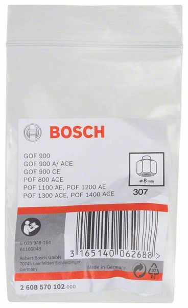 Bosch Spannzange, 8 Mm, 19 Mm (2 608 570 102) 1 Bosch Spannzange, 8 Mm, 19 Mm (2 608 570 102)