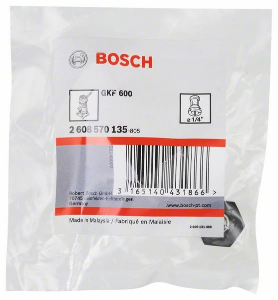 Bosch Spannzange 1/4 Zoll (2 608 570 135) 2 Bosch Spannzange 1/4 Zoll (2 608 570 135) – Bild 2