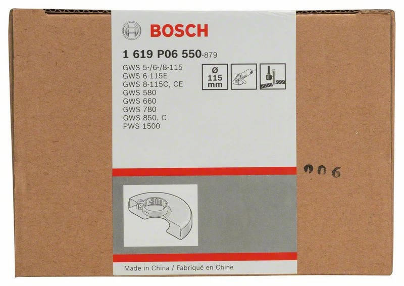 Bosch Schutzhaube Mit Deckblech, 115 Mm, Passend Zu GWS 5-115 (1 619 P06 550) 2 Bosch Schutzhaube Mit Deckblech, 115 Mm, Passend Zu GWS 5-115 (1 619 P06 550) – Bild 2