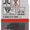 Bosch Schnellspannbohrfutter Bis 10 Mm, D: 1 Bis 10 Mm, A: 3/8 Zoll - 24 (2 608 572 080)