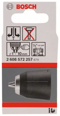 Bosch Schnellspannbohrfutter Bis 10 Mm, 1 Bis 10 Mm, Für GSR 10.8 V-LI-2 Professional (2 608 572 257)