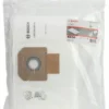 Bosch Vliesfilterbeutel, 5 Stück, Für GAS 35 L AFC, GAS 35 L SFC+ Und GAS 35 M AFC (2 607 432 037)
