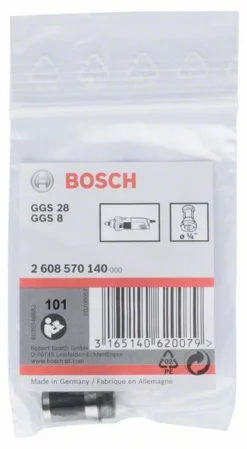 Bosch Spannzange Ohne Spannmutter, 1/4 Zoll, Für Bosch-Geradschleifer (2 608 570 140)