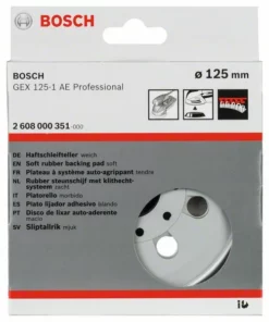 Bosch Schleifteller Extraweich, 125 Mm, Für GEX 125-1 AE Professional (2 608 000 351) -Festool Verkauf IMG RD 223620 16 wfut 0j