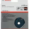 Bosch Schleifteller Hart, 125 Mm, Für GEX 125-1 AE Professional (2 608 000 352)