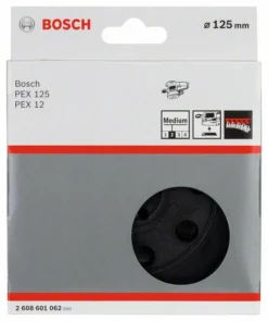 Bosch Schleifteller Mittel, 125 Mm, Für PEX 12, PEX 12 A, PEX 125 (2 608 601 062)