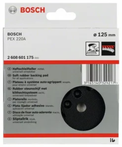 Bosch Schleifteller Mittel, 125 Mm, 8, Für PEX 220 A (2 608 601 175)