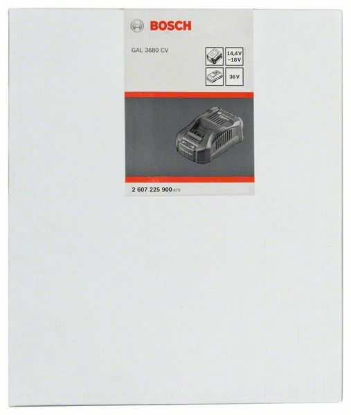 Bosch Multi-Volt-Schnellladegerät GAL 3680 CV, Länderausführung: EU (2 607 225 900) 1 Bosch Multi-Volt-Schnellladegerät GAL 3680 CV, Länderausführung: EU (2 607 225 900)