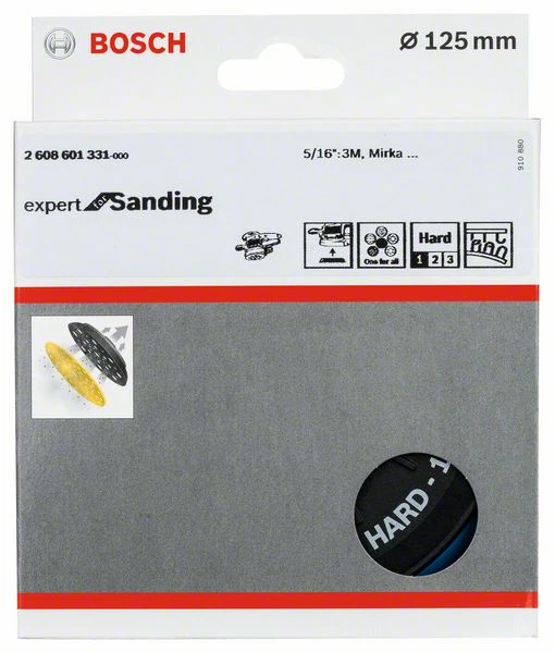 Bosch Schleifteller Multiloch Hart, 125 Mm (2 608 601 331) 4 Bosch Schleifteller Multiloch Hart, 125 Mm (2 608 601 331) – Bild 4