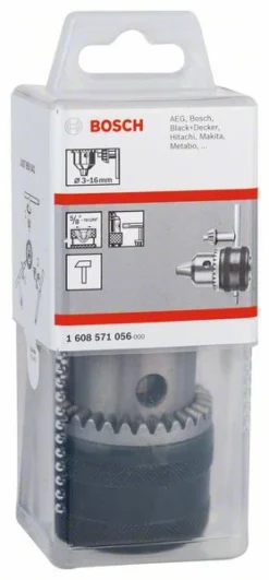 Bosch Zahnkranzbohrfutter Bis 16 Mm, 3 - 16 Mm, 5/8 Zoll - 16 (1 608 571 056)